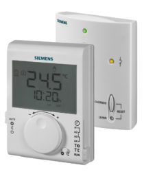 Pomieszczeniowy regulator temperatury RDJ100RF/SET SIEMENS